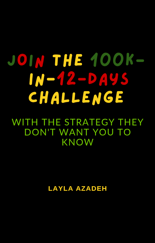 100K in 12 DAYS BINARY TRADING CHALLENGE by Layla Azadeh